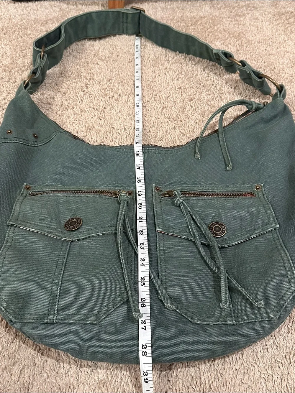 GAP Vintage y2k denim utility shoulder bag